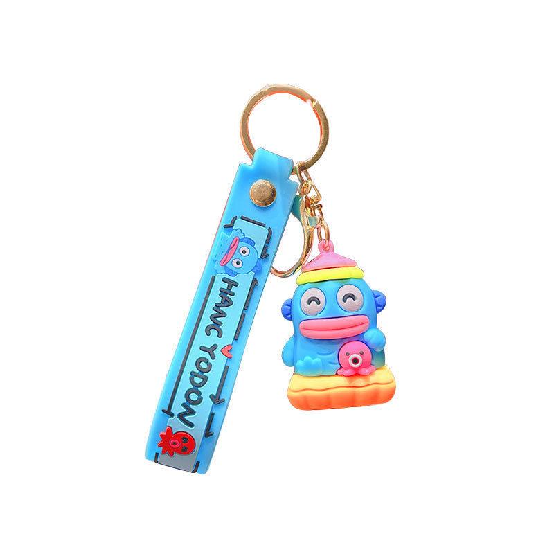 Wholesale Cartoon Fish Silicone Keychain Cute Keychain ACC-KC-JuCai007