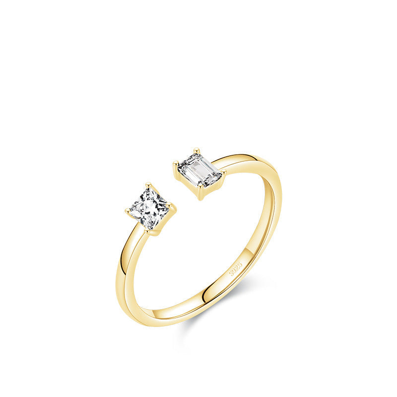 Wholesale s925 Sterling Silver Light Luxury Ring