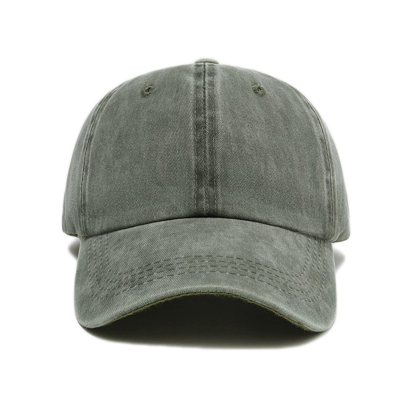 Wholesale embroidered washed distressed soft top baseball cap