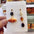Wholesale coffee bread simulation handmade lye water food play cute earrings