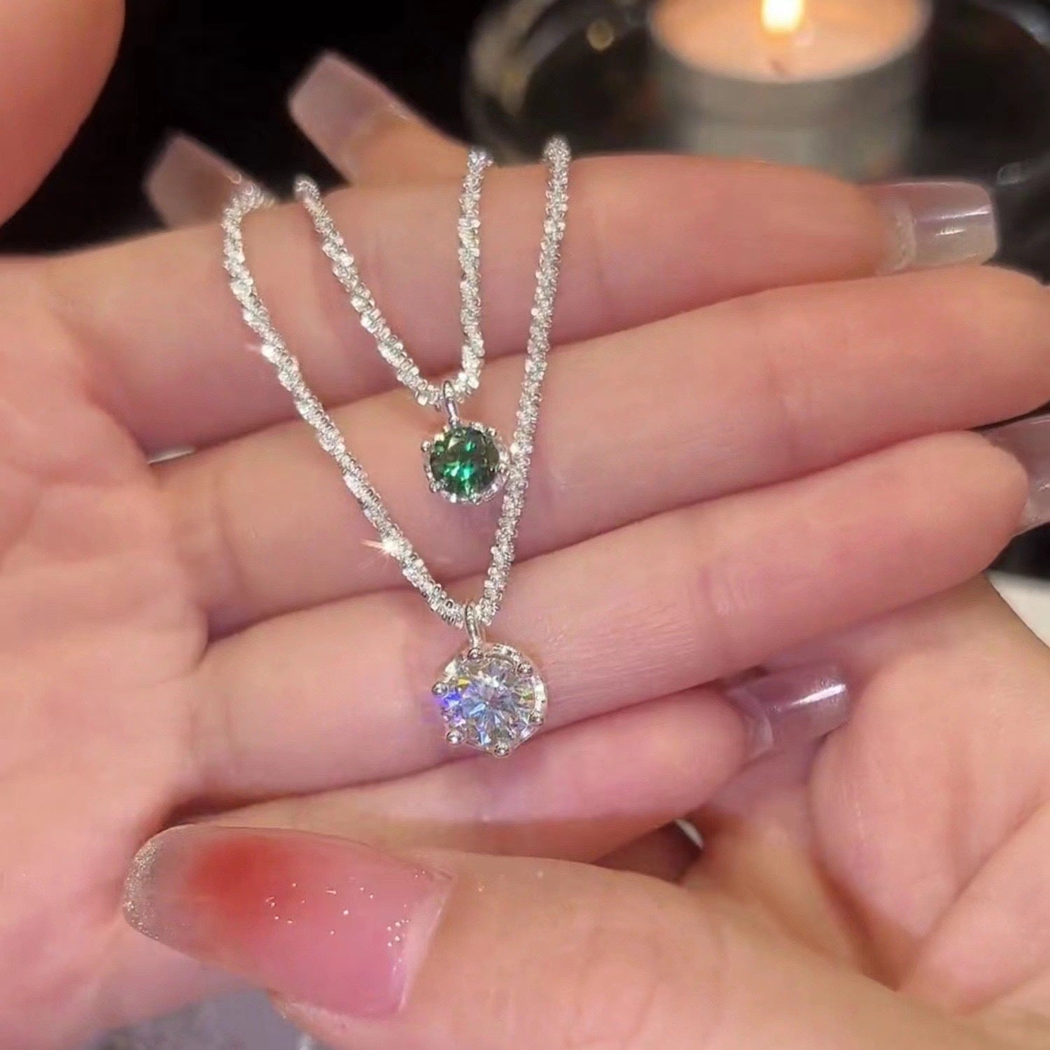 Wholesale  simple  starry  clavicle chain jewelry