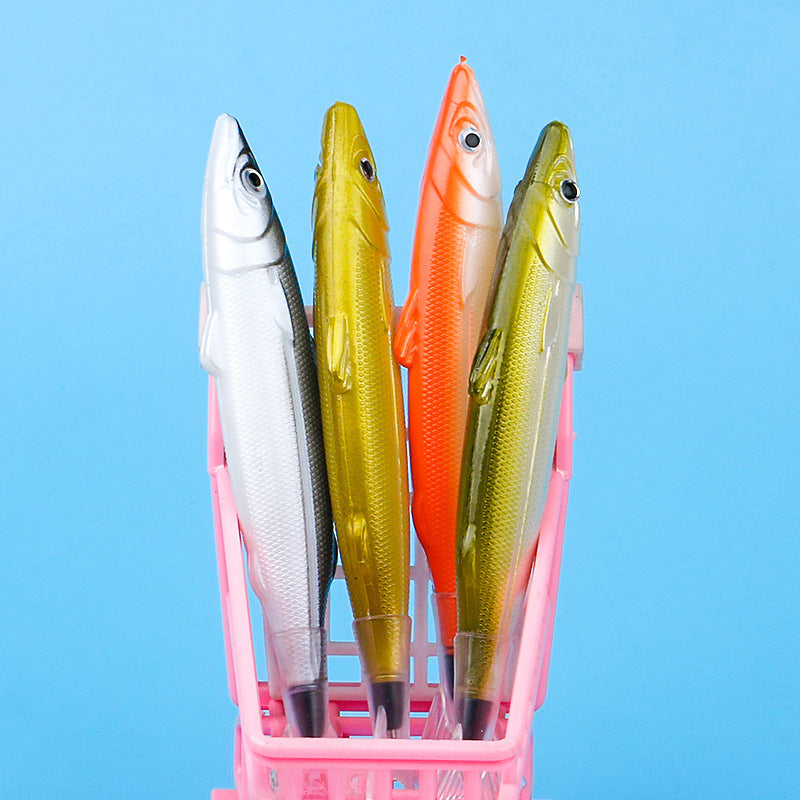 Wholesale Creative Salty Fish Shaped Ballpoint Pens