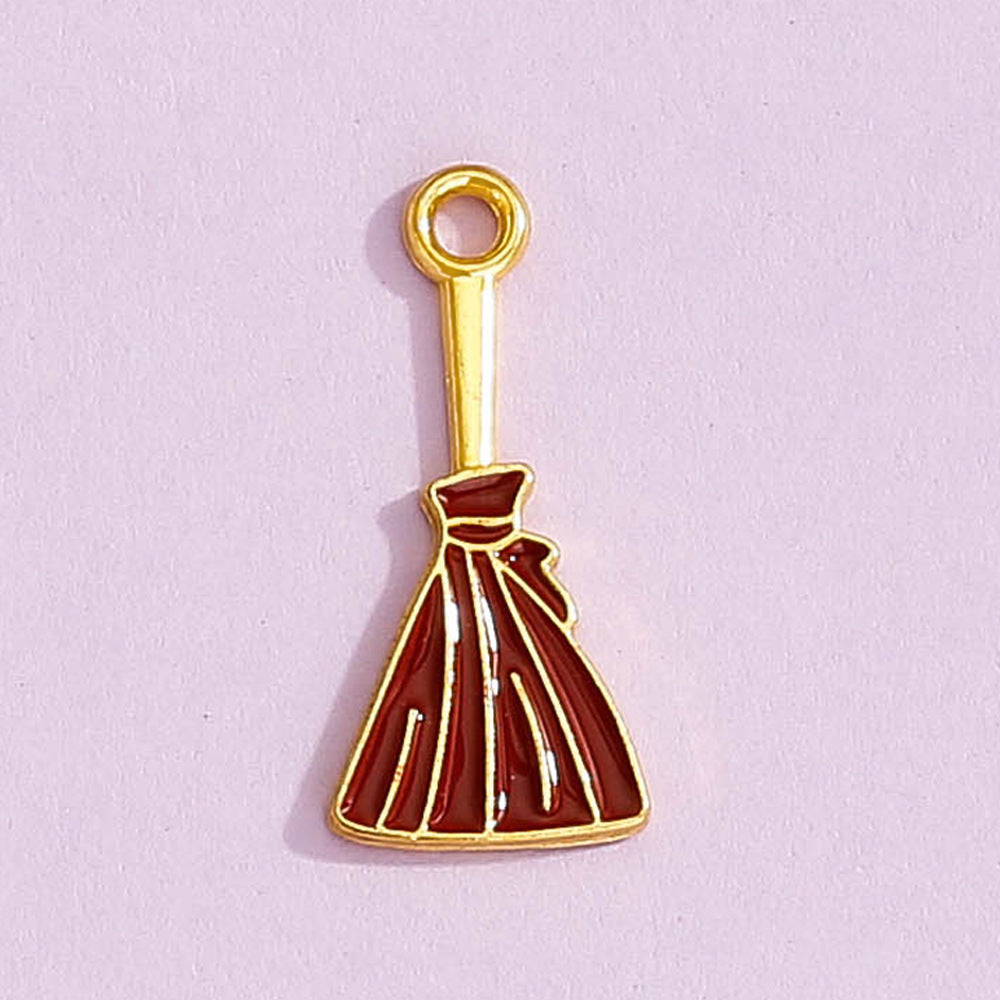 Wholesale 5pcs Halloween Diy Alloy Cartoon Accessories Necklace Bracelet Pendant ACC-PT-Yongc001