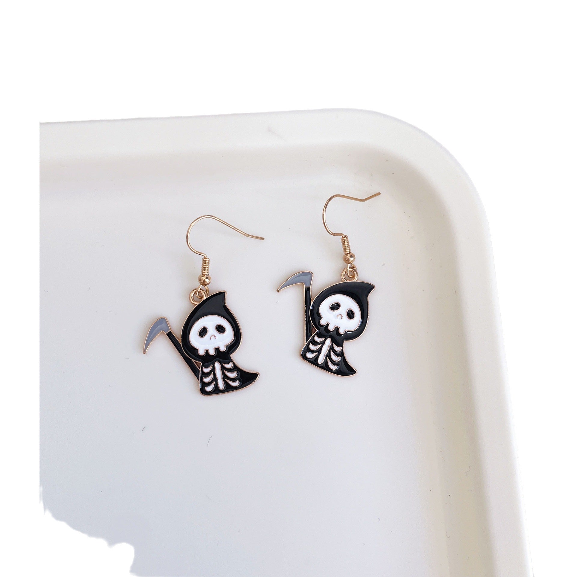 Wholesale Halloween Pumpkin Skull Earrings ACC-ES-Yijia011