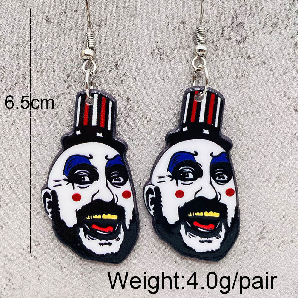 Wholesale  Horror  Acrylic Earrings