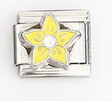 Wholesale Italian Style Flower Modular Bracelet Stainless Steel Fashion Accessory For Gift And Resale