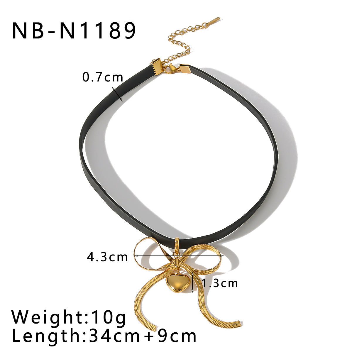 Wholesale  Pearl Sun Love Bow Titanium Steel Necklace