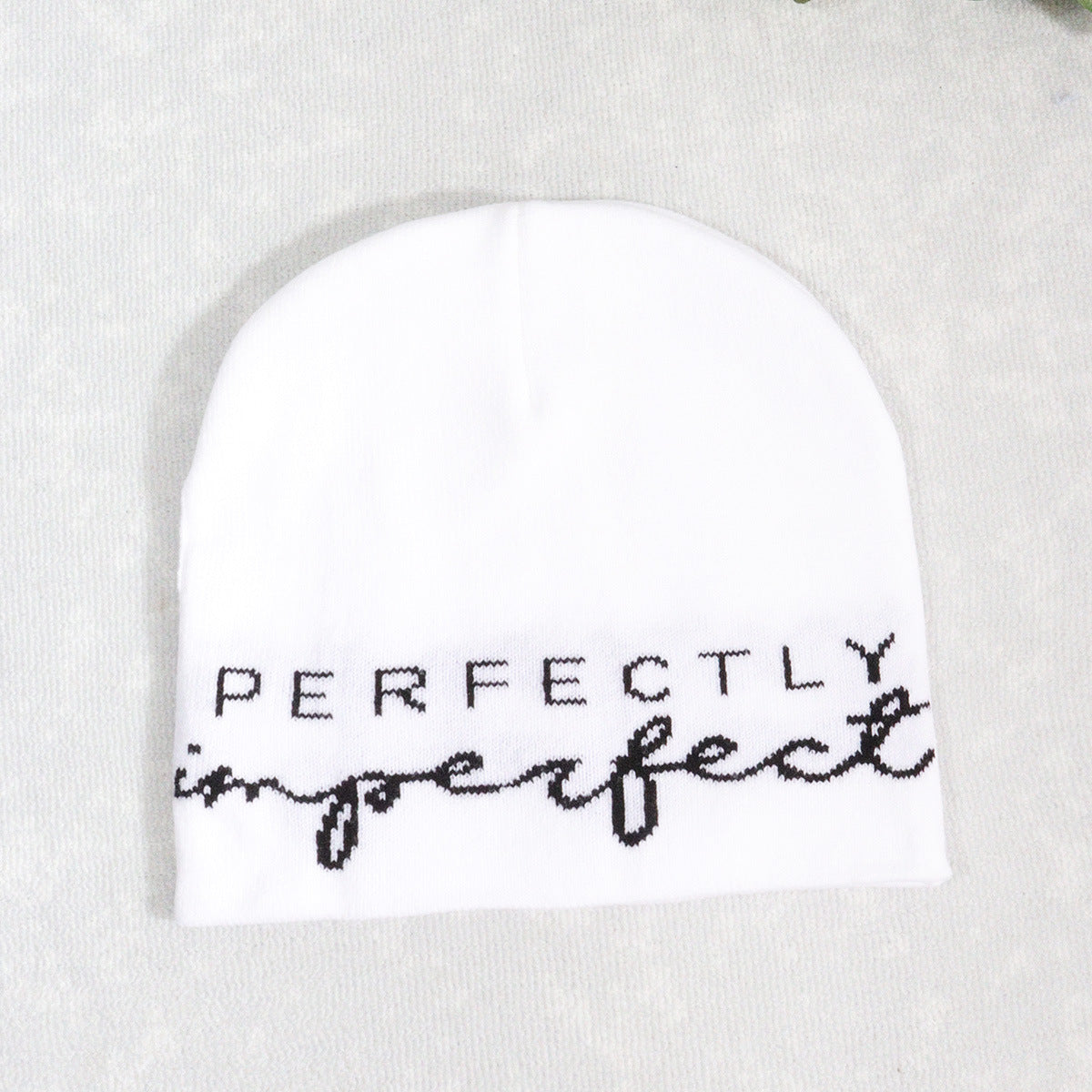 Wholesale English Letters Multi-color Knitted Hat Beanie ACC-HT-Junl004