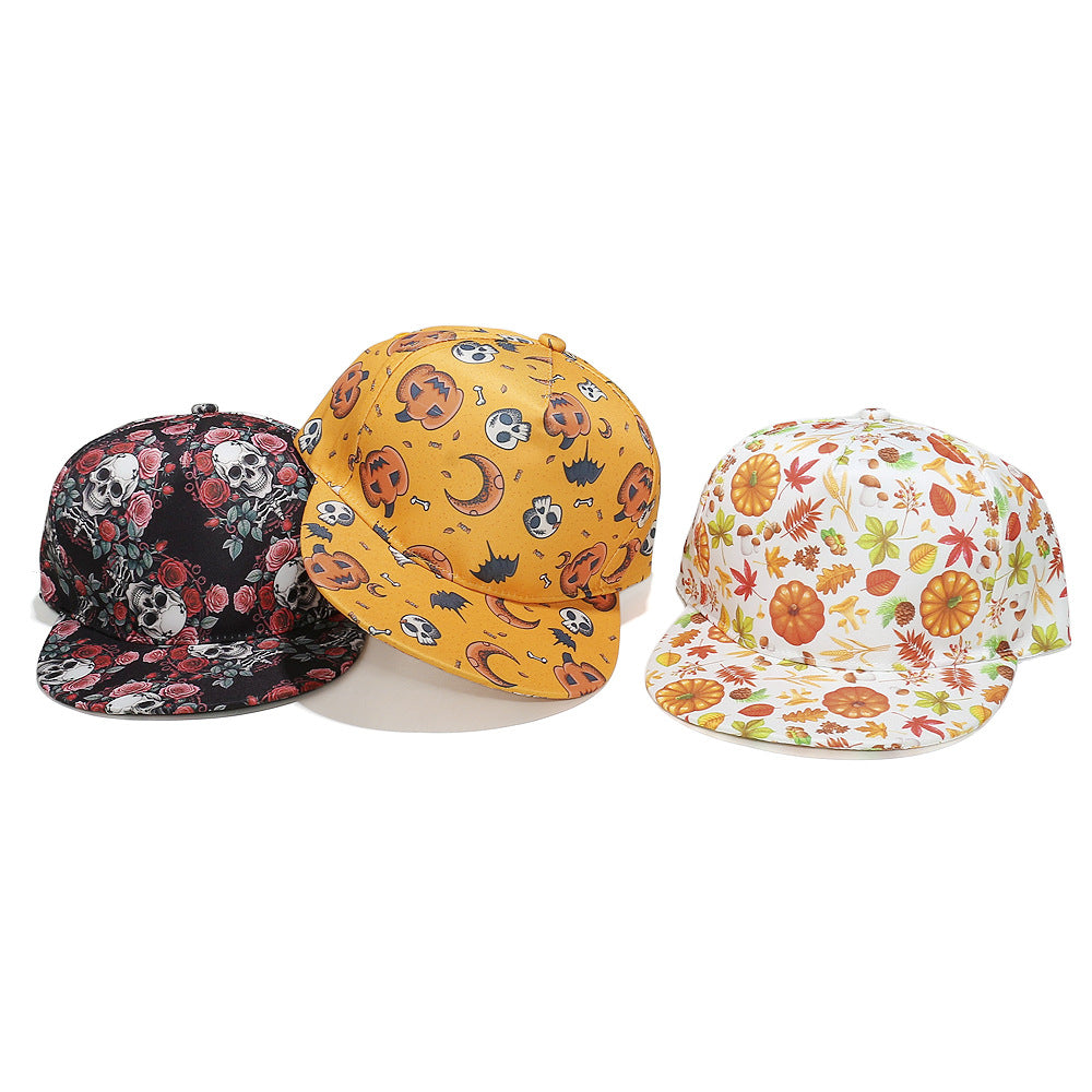 Wholesale  skull ghost pumpkin baseball cap