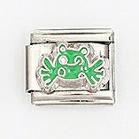 Wholesale 5pcs Italian Charm Bracelet 9mm DIY Splicing Ocean Style Stainless Steel Composable Bracelet