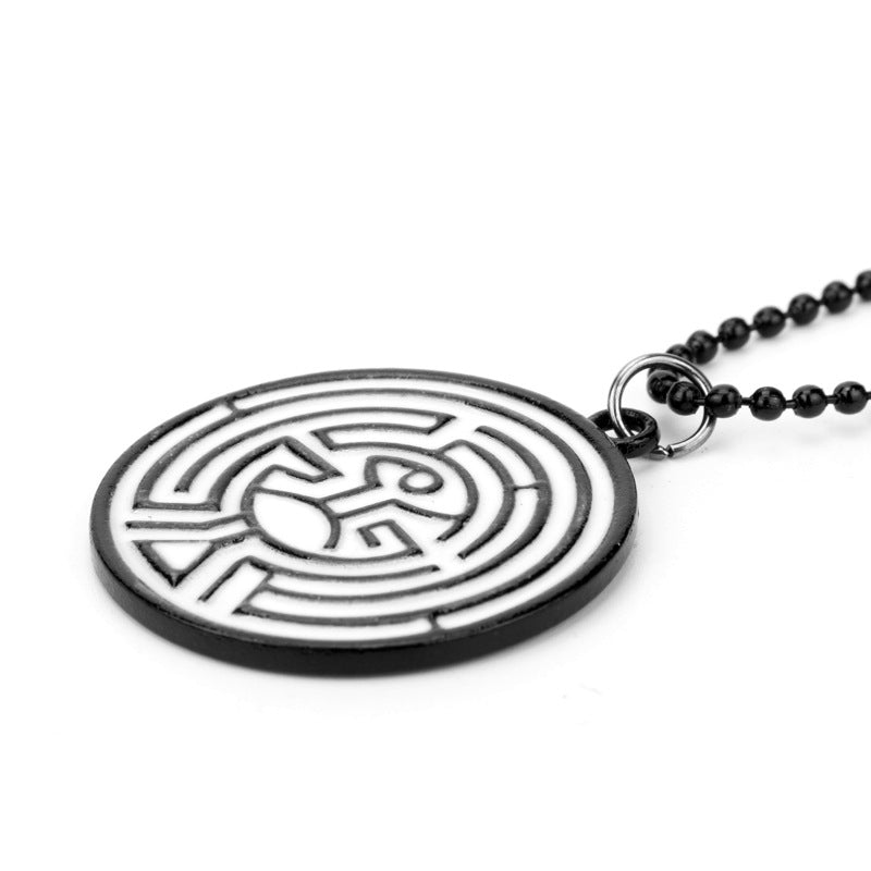 Wholesale retro creative pendant game peripheral necklace