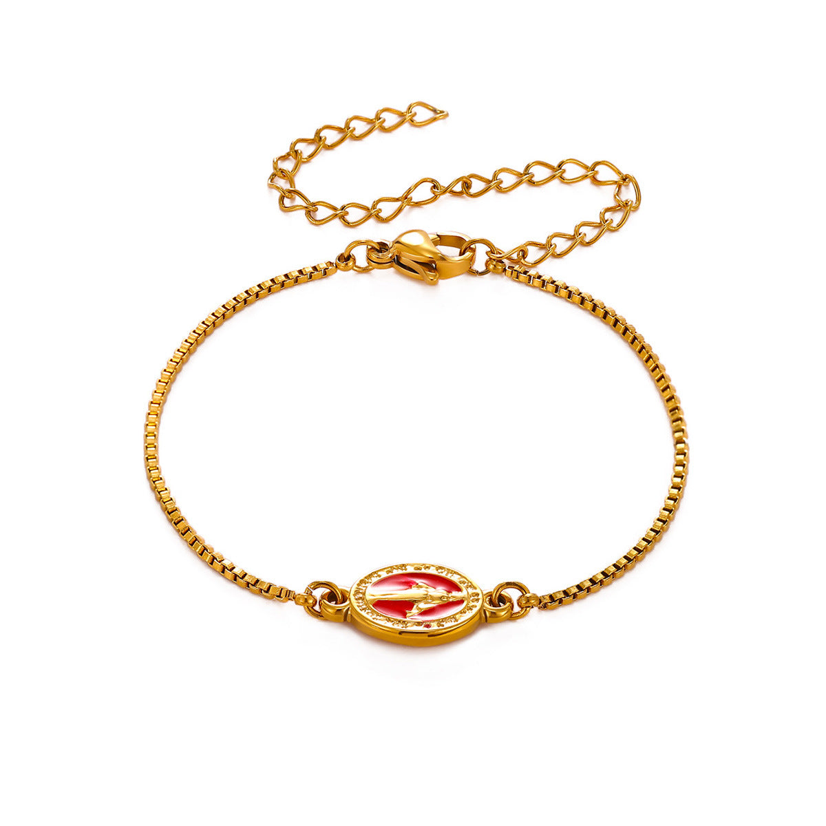 Wholesale Retro Virgin Mary Resin Bracelet Fashion Jewelry Accessory Gift for Women