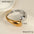 Wholesale Exaggerated Gold and Silver Color Matching Stainless Steel Bracelets