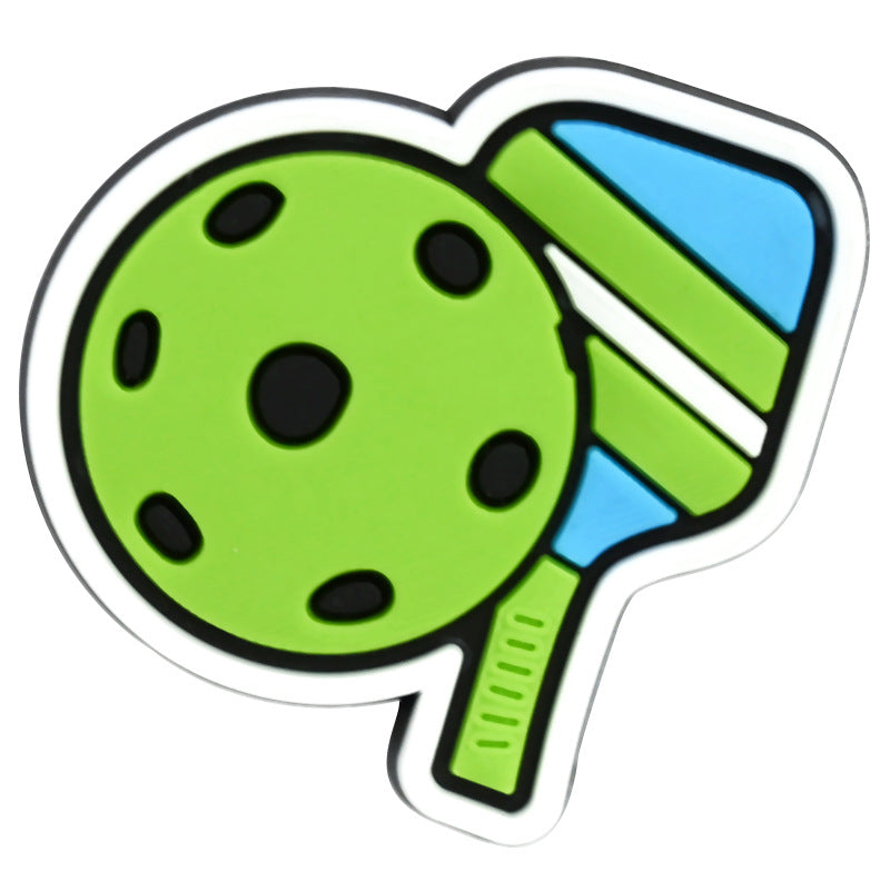 Wholesale Random 100pcs Ball Sports PVC Soft Rubber Shoe Buckle Decoration ACC-SC-RYY077