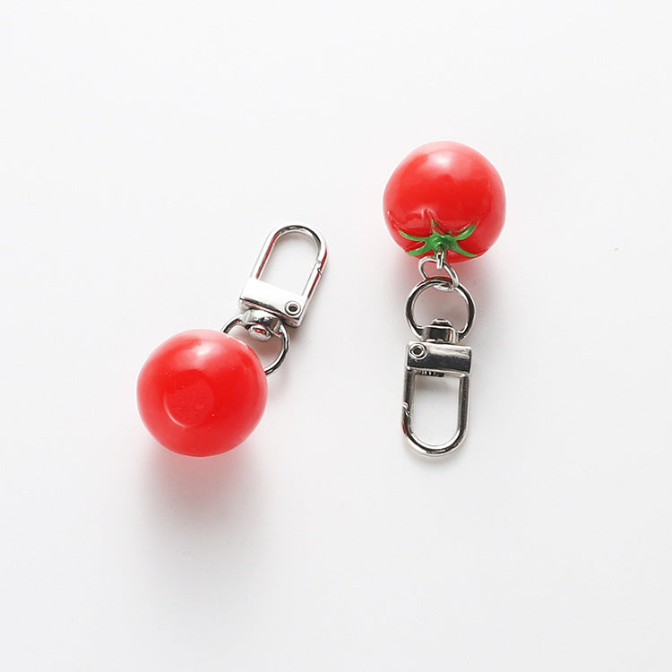 Wholesale Cute Tomato Keychain