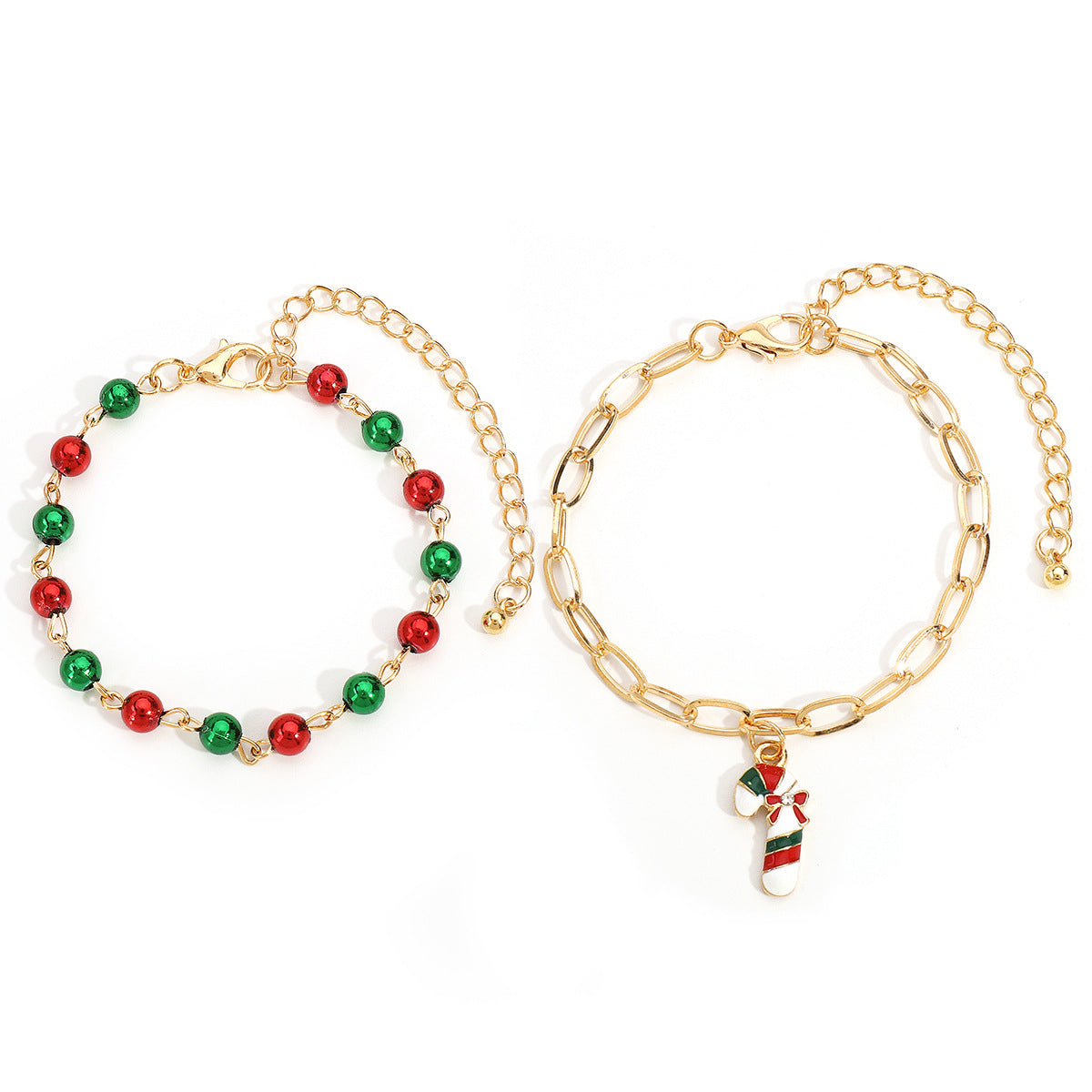 Wholesale Christmas series drop oil pendant bracelet