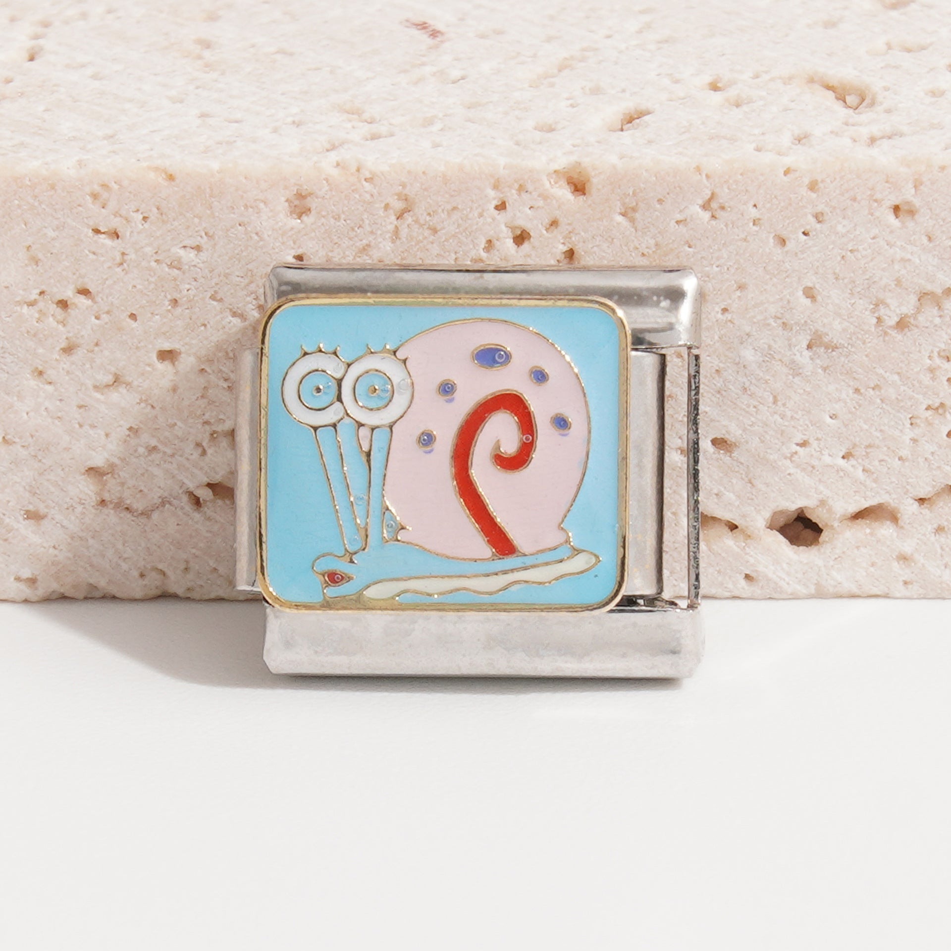 Wholesale Italian Charm Bracelet 9mm DIY Splicing Cute Creative Stainless Steel Composable Bracelet