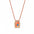 Wholesale  Square Brand Bohemian Art Retro Style Tarot Necklace