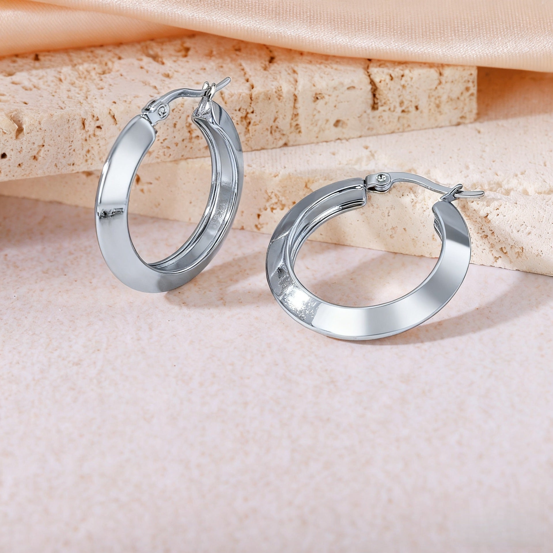 Wholesale  Hypoallergenic Jewelry  Titanium Steel Earrings