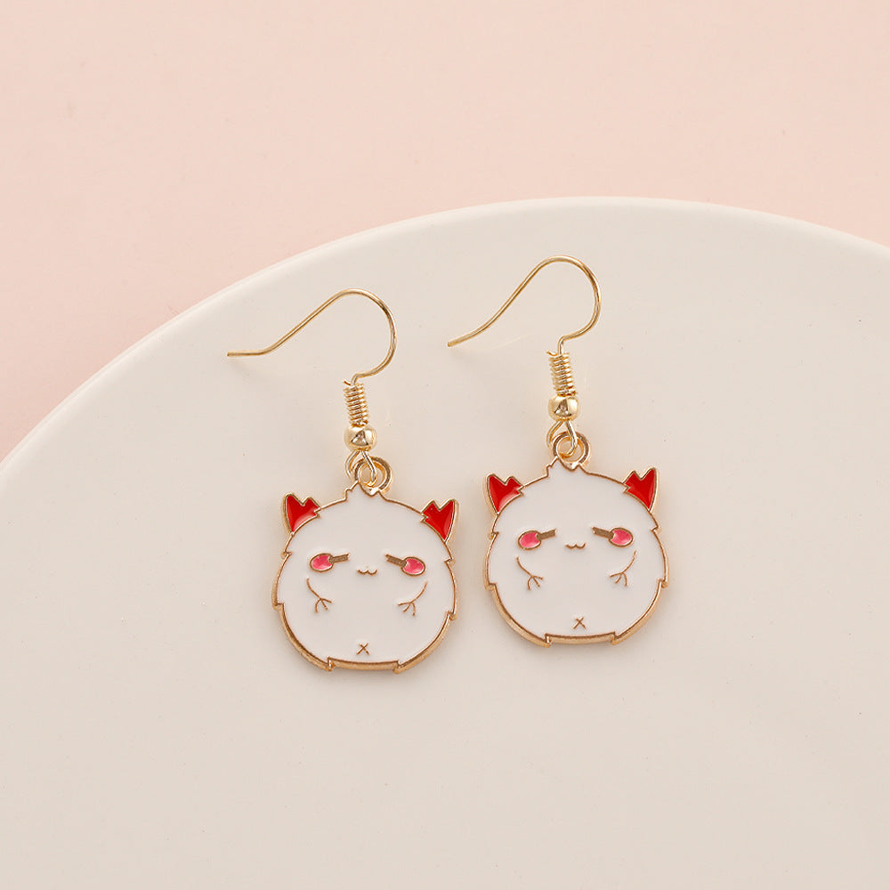 Wholesale  Halloween  earrings  popular Devil pumpkin bat festival earrings