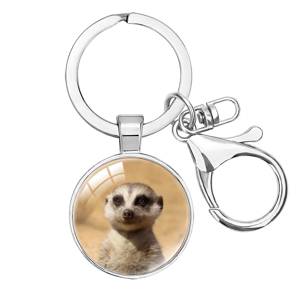 Wholesale Cartoon lion decoration keychain