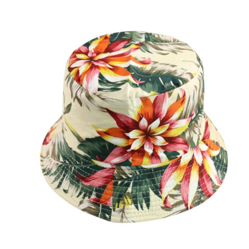 Wholesale  Fashion Printed Cherry Fisherman Hat Bucket Hat