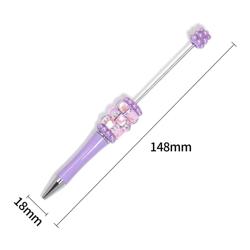 Wholesale 5pcs/ set Creative DIY Beaded Pen with High-Quality Craftsmanship