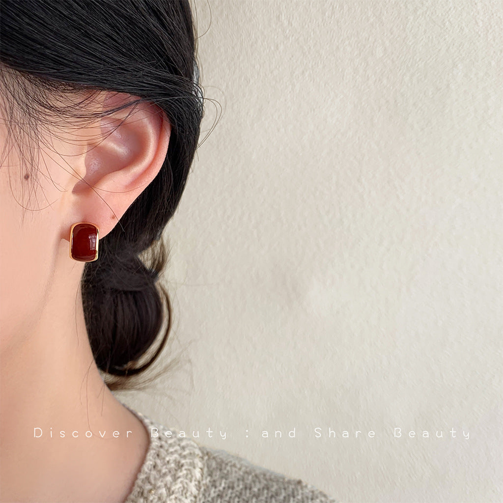 Wholesale Oil Drop Luxury Pearl Earrings