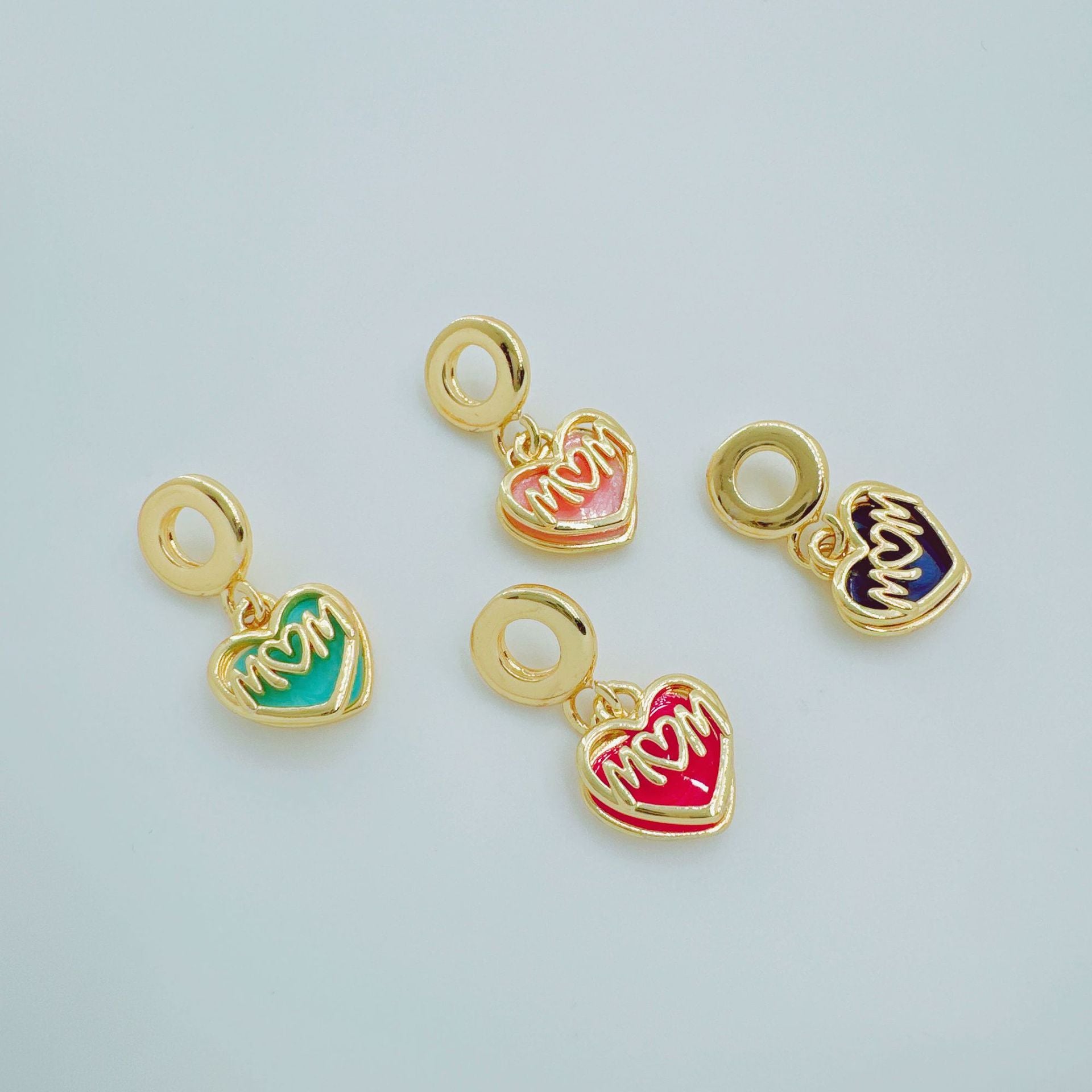 Wholesale Creative Ins Style Copper Plated Gold Pendant Trendy DIY Jewelry Accessory for Boutique Resale