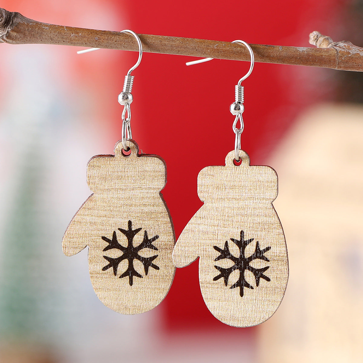 Wholesale Bohemian Snowflake Sweater Gloves Pendant Earrings ACC-ES-ChuLian135