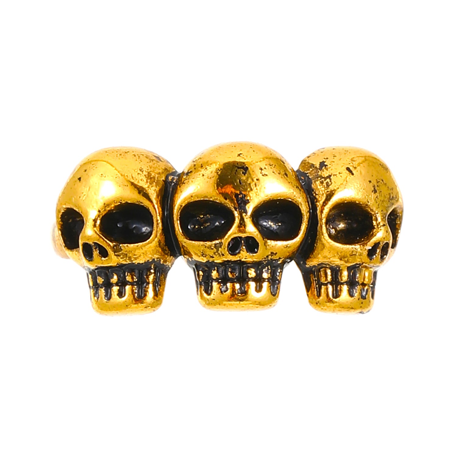 Wholesale Alloy Electroplated  Skull Earrings Women' s Fashion Accessory