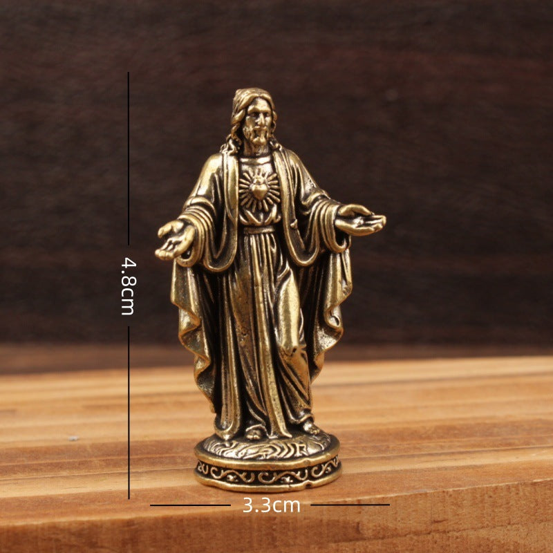 Wholesale Minimalist Brass Figurine Desktop Ornament Home Decor Gift