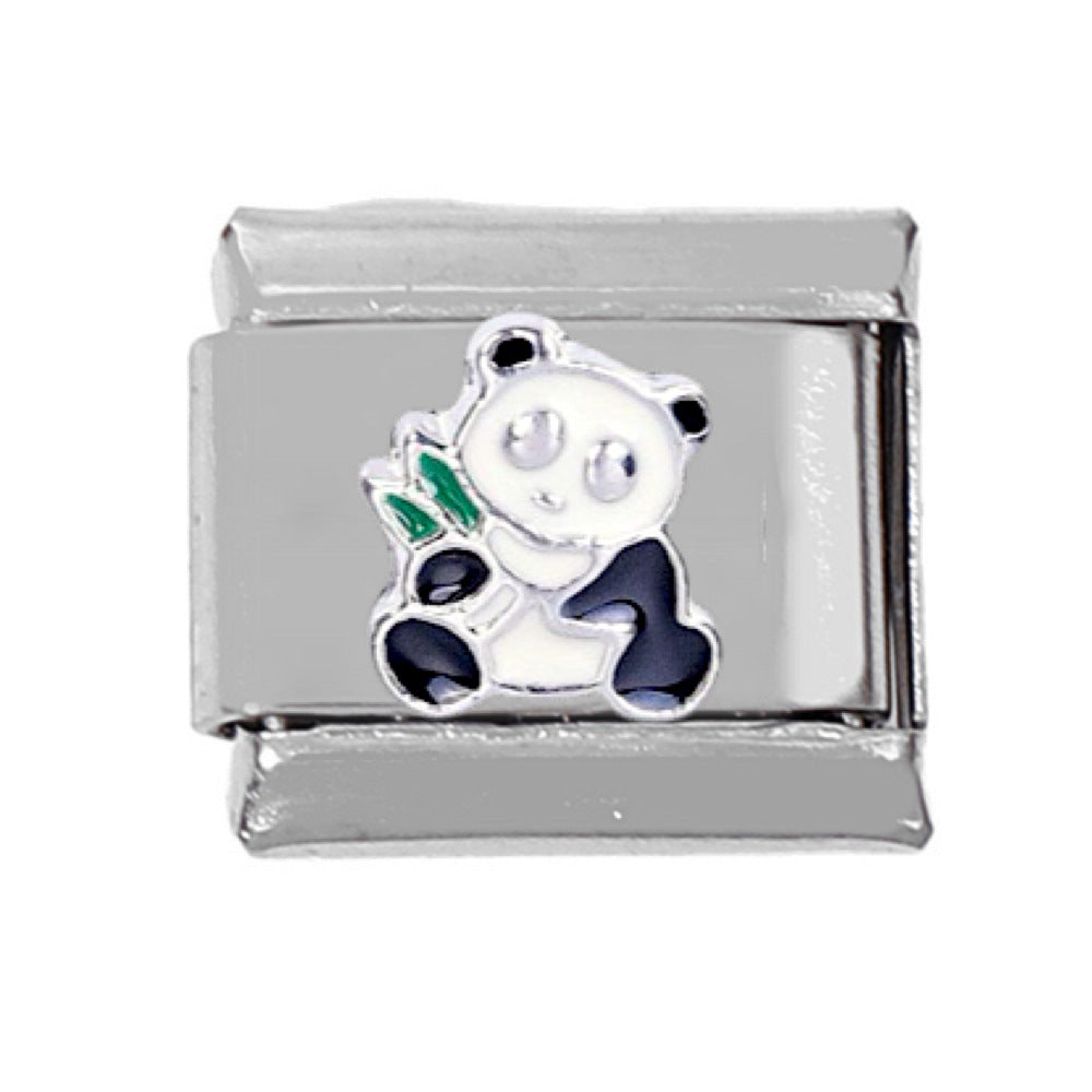 Wholesale 5pcs Italian Charm Bracelet Charm Module Stainless Steel Animal Bracelet 9mm DIY Pattern Free Stitching Detachable Composable Bracelet ACC-BT-DaLiang014