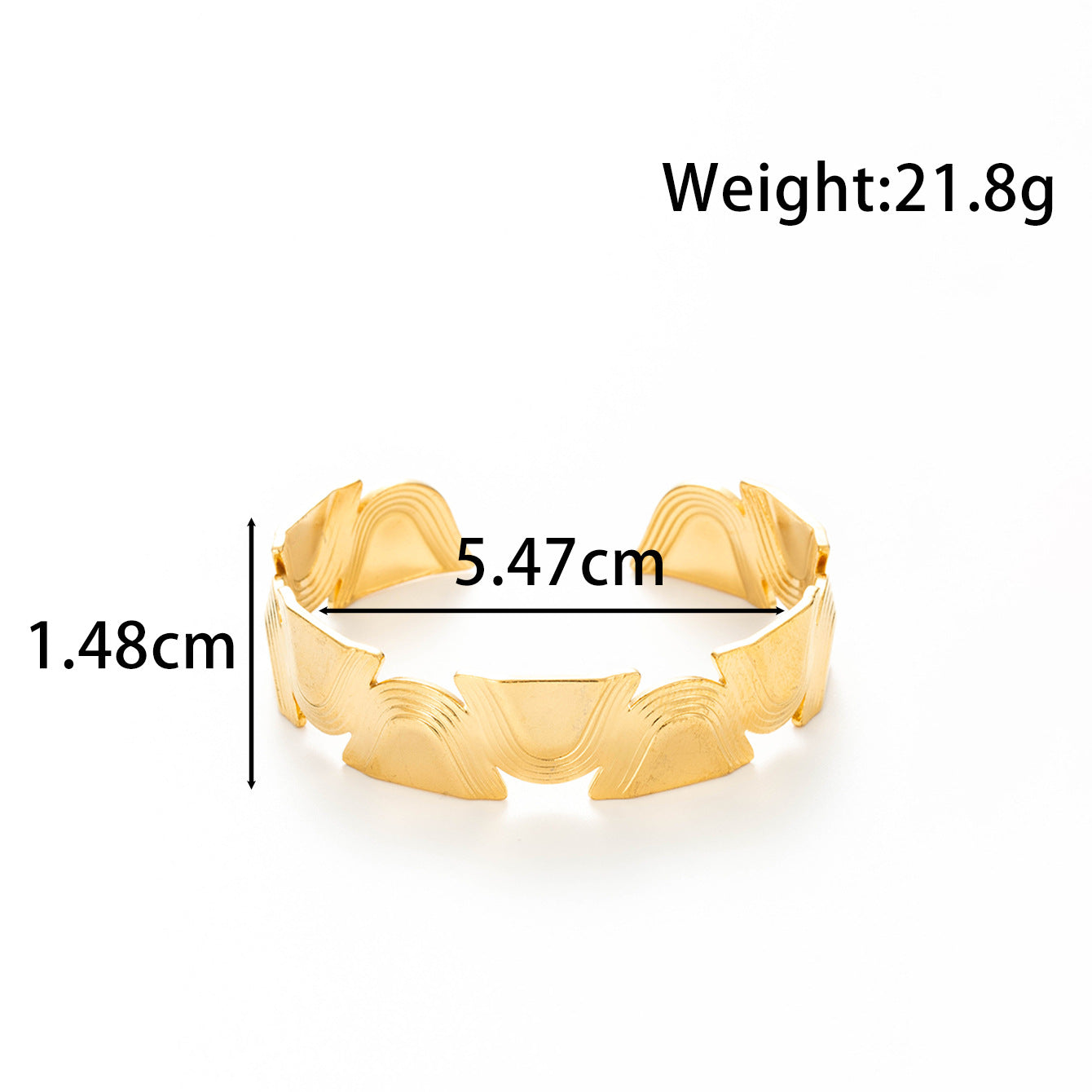 Wholesale   titanium starfish love line  opening adjustable bracelet