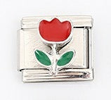 Wholesale Italian Style Flower Modular Bracelet Stainless Steel Fashion Accessory For Gift And Resale