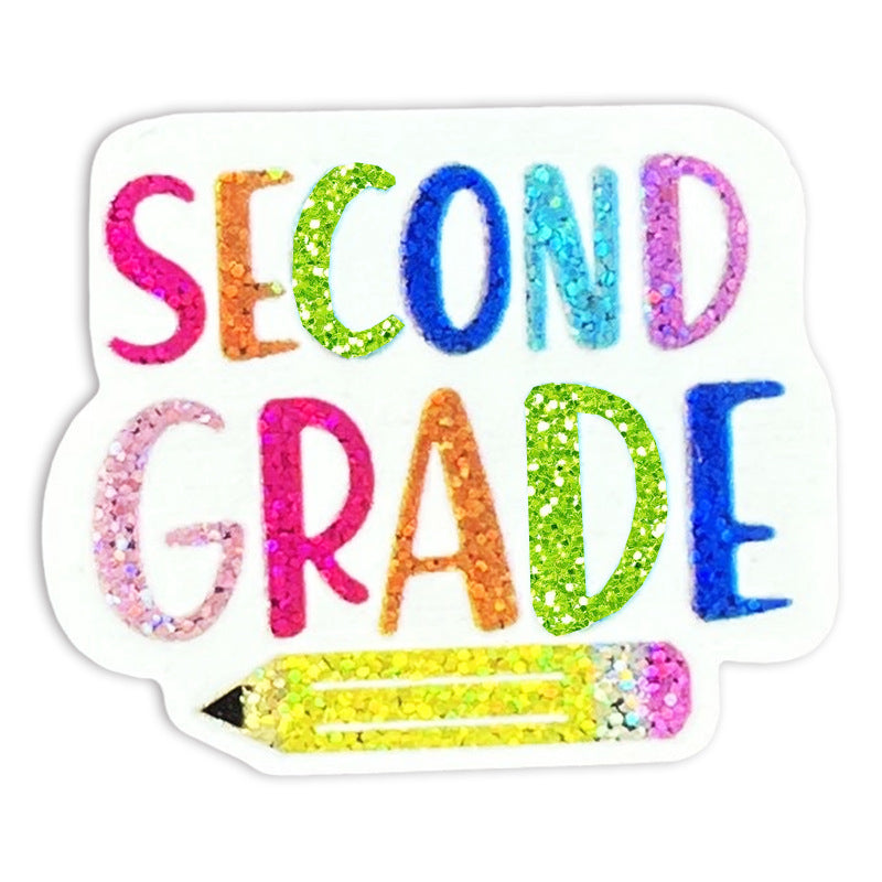 Wholesale teacher brooch school season back to school grade brooch