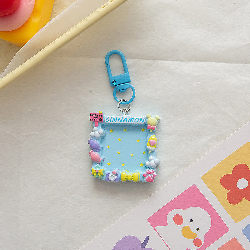Wholesale Cartoon Creative Photo Frame Keychain