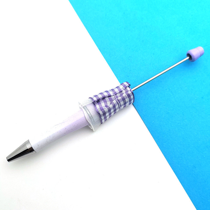 Wholesale Beadable Pens Lattice Lace Cartoon Pen DIY Beaded Pen ACC-PN-QianCai001