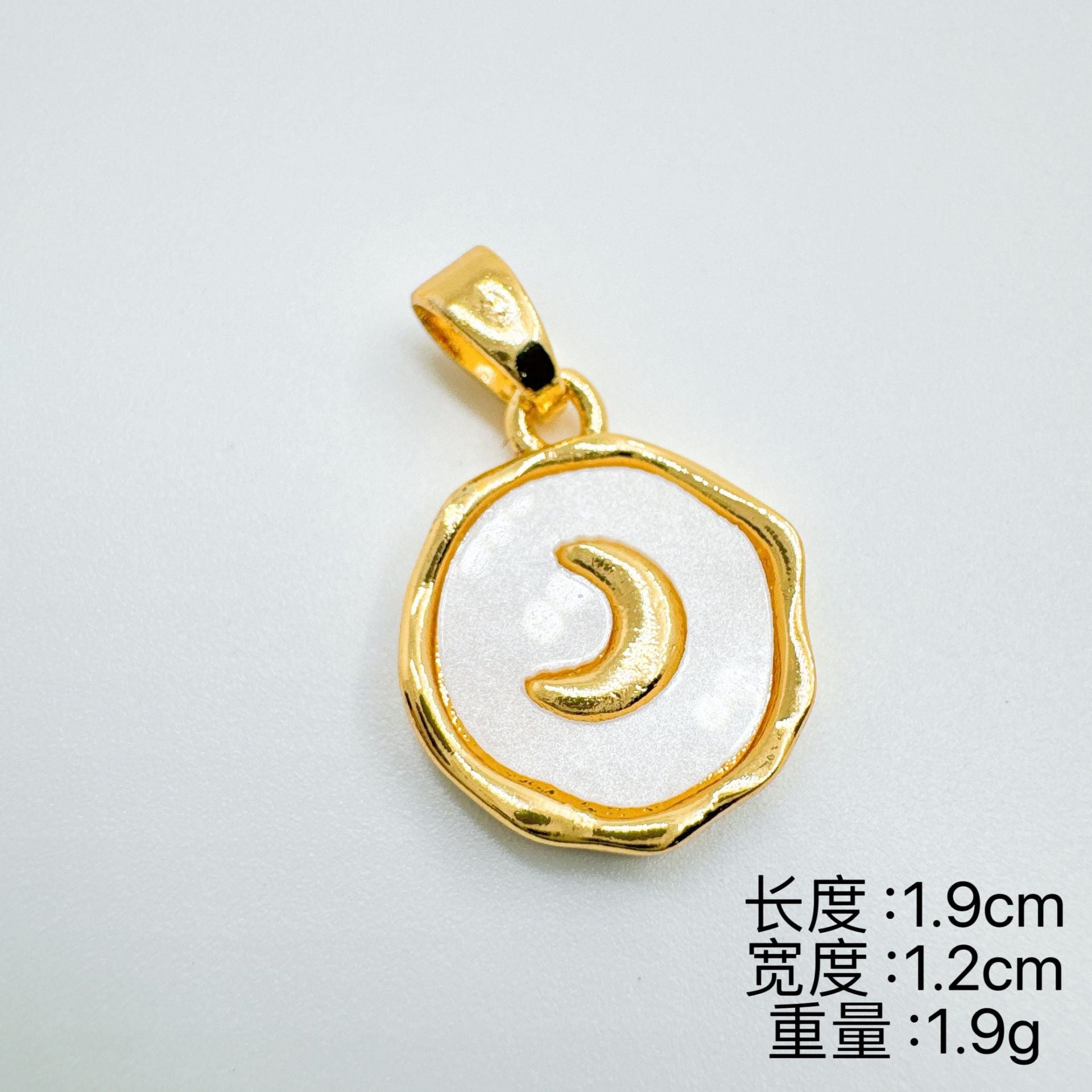 Wholesale Trendy Geometric Smiley Face Heart Fashion Necklaces Gold Plated Copper Jewelry for Boutique Resale