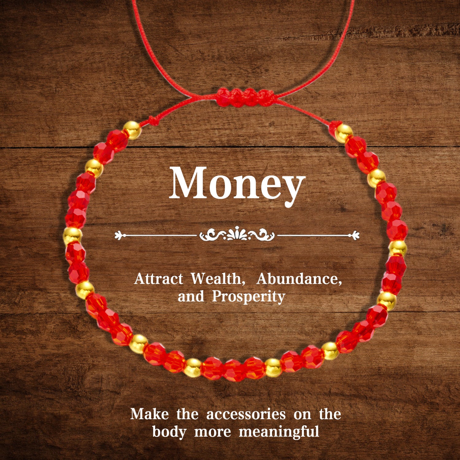 Wholesale  Crystal Bracelet Fashion Joker Friendship Blessing Bracelet