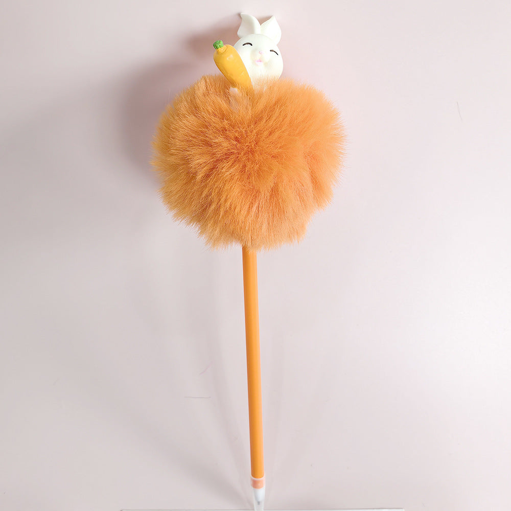 Wholesale Easter Bunny Carrot Plush Pen