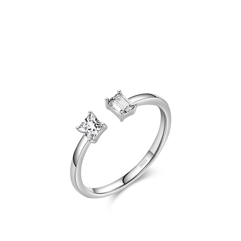 Wholesale s925 Sterling Silver Light Luxury Ring