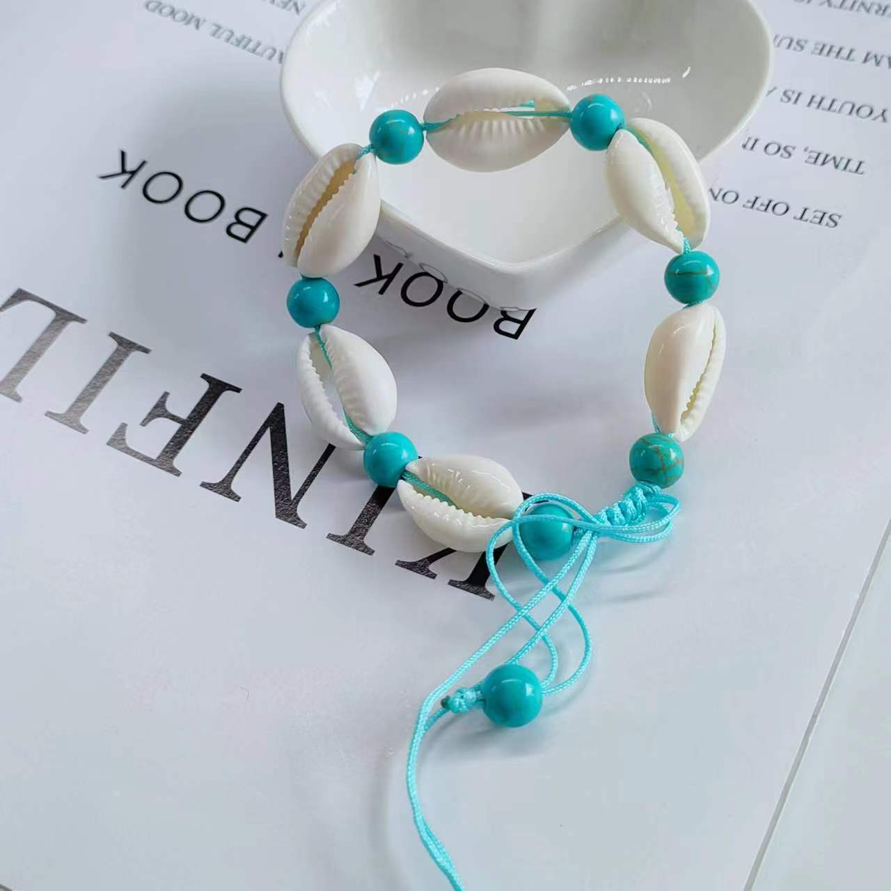 Wholesale Bohemian Shell Starfish Turtle Handmade Bracelet