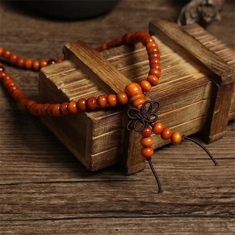 Wholesale 108 pieces multi-circle  sandalwood beads bracelet