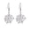 Wholesale  Diamond-Encrusted Zinc Alloy Cat Pumpkin  Web Skull Earrings