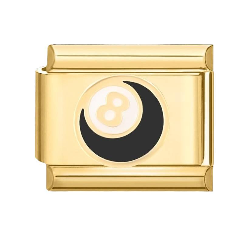 Wholesale 9mm Italian Charm Starter Bracelets DIY square Single Section Creative Stainless Steel Composable Bracelet