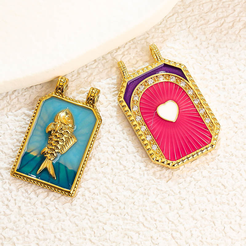 Wholesale DIY tarot card pendant