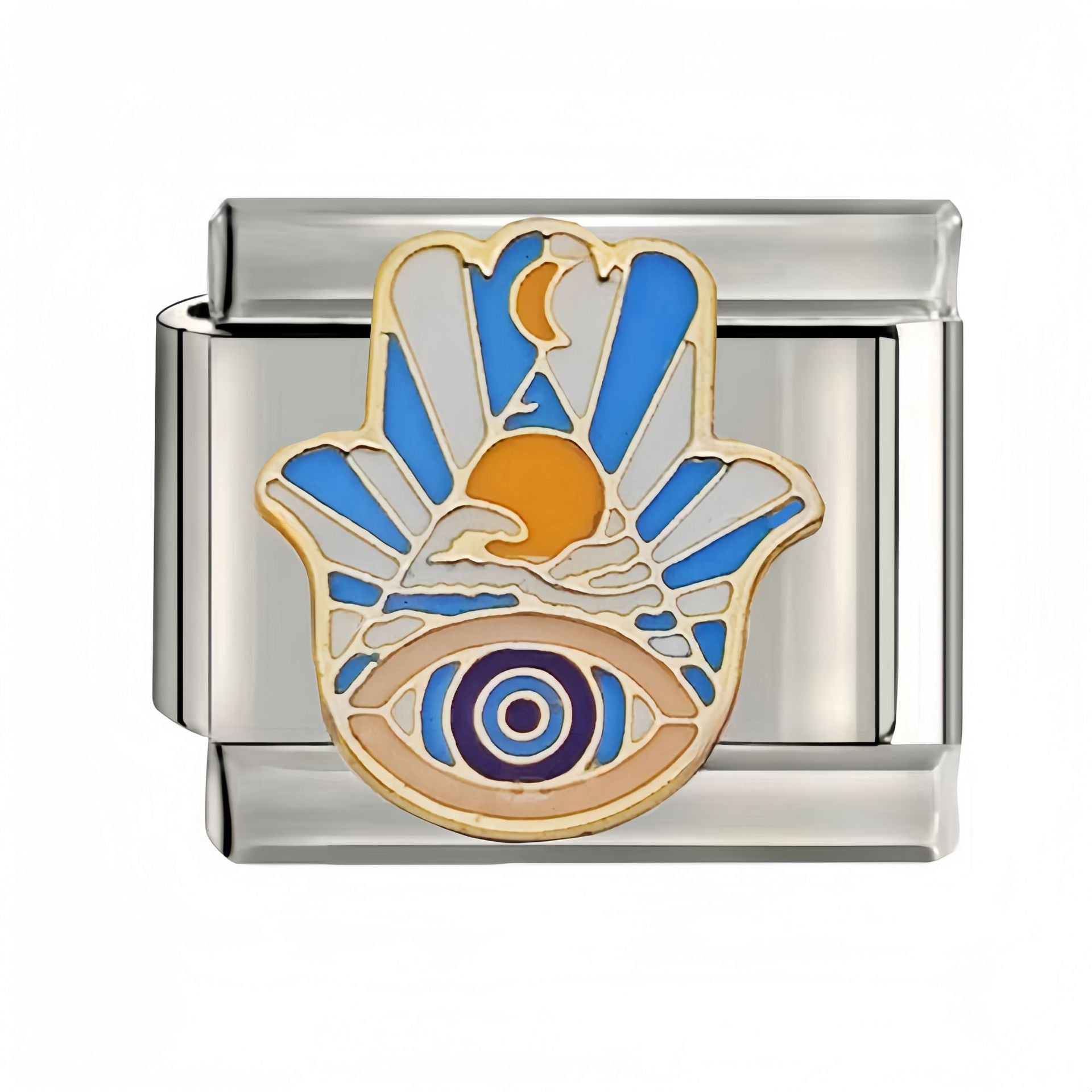 Wholesale Italian Modular Orange Bracelet DIY Composable Bracelet Charms DIY Bracelets