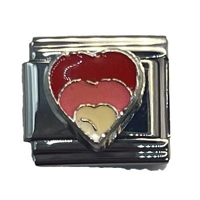 Wholesale Lovely Rabbit Heart Design DIY Italian Module Bracelet Stainless Steel Electroplated Jewelry Accessory