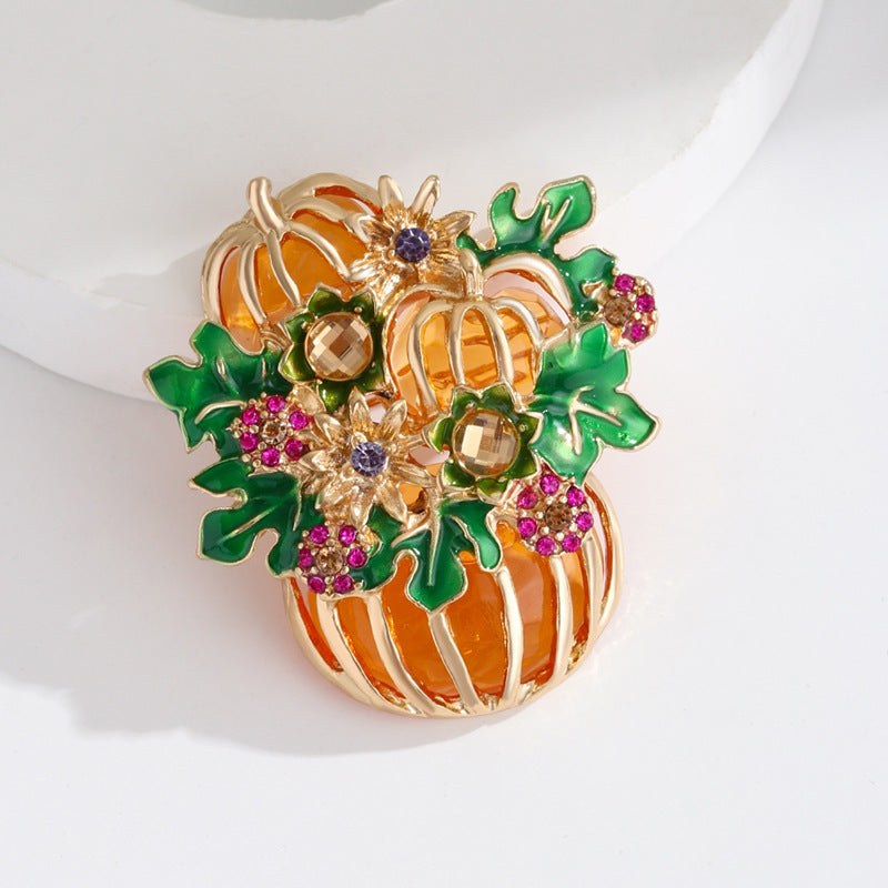 Wholesale  Pumpkin Brooch